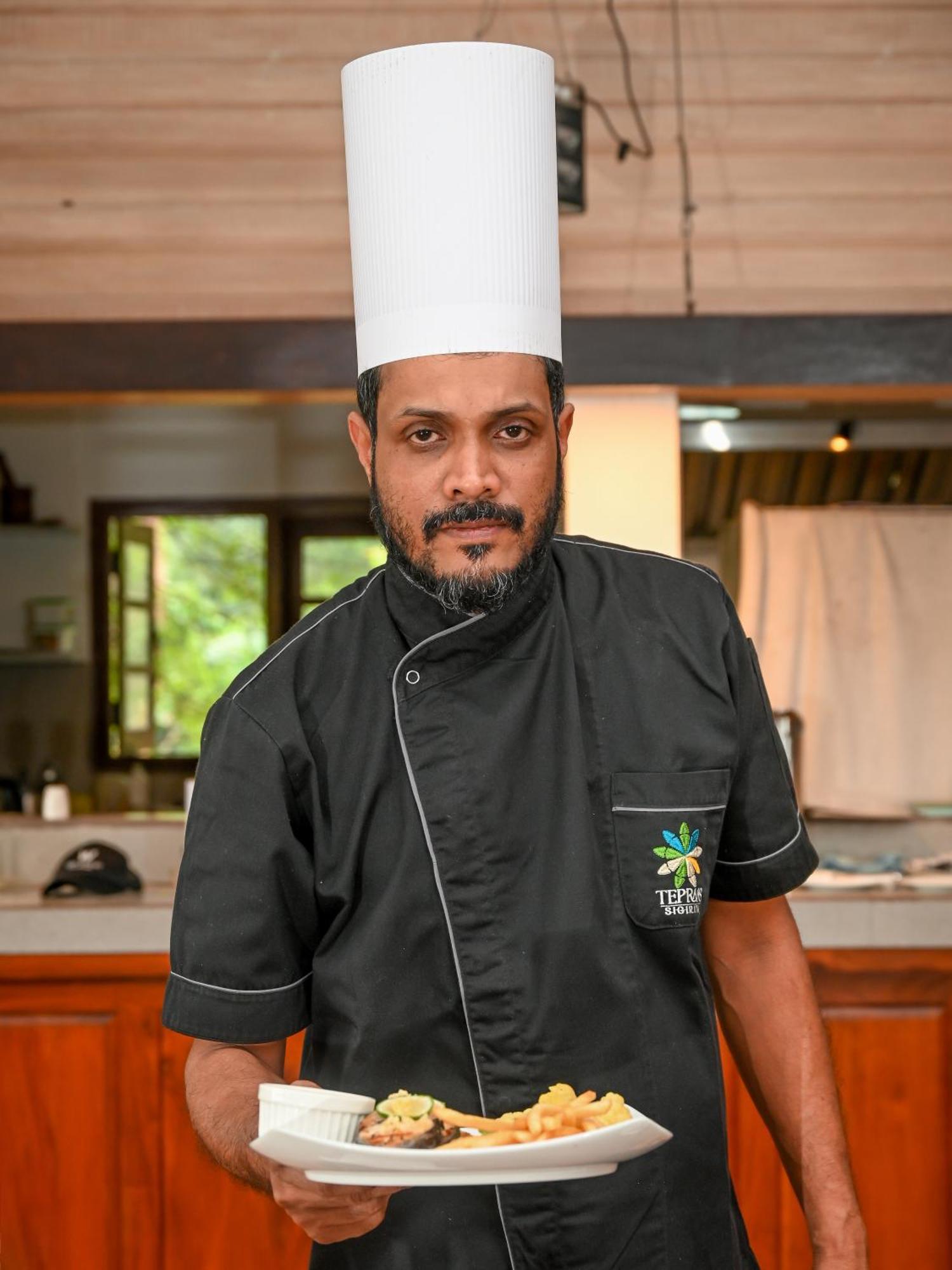 Tepraas Sigiriya Hotell Exteriör bild